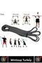 Premium Fitness Squat Pilates Gymnastics Sports Aerobics Exercise Light Medium Firmness Resistance Band - 2