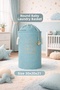 Baby Round Bagged Basket Baby Dirty Laundry Basket Toy Basket Organizer Basket Organizer