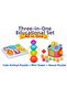 3-Piece Baby Development Set 2 |   Bulk Mini Tower + Cute Animals Bultak + Bul Tak Puzzle