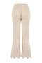 Ekru Premium Triko Ajurlu Maxi Boy Normal Bel Plaj Pantolon TBESS26PL00000 - 6
