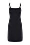 Black Invisible Lining Dress/Chemise Thmss26Kn00002 - 2