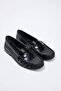 Siyah Saraçlı Kadın Loafer TAKSS26LA00006 - 4