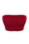 Taş-Bordo 2'li Seamless/Dikişsiz Balensiz Kaplı Bandeu Örme Sütyen THMSS25SU00010 - 9