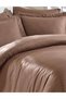 Striped Satin |   Yollu Saten |   Hotel Type Satin Duvet Cover Set Single Size 100% Cotton - 6