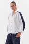 Ripped Denim Poplin Suit Indigo - 2