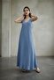 DUYGU MUSLIN VEREV CUT STRAP DRESS - 4