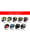 910 Kask Vizörü İridyum Mor 910 Kask Camı - 3