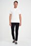 Comfort Fit Polo Neck Short Sleeve Ecru Knitwear Tr 883 - 2