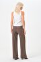 Maternity Stretchy Waistband Adjustable Wide Leg Gabardine Trousers Vi̇zon - 7