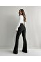 Women's Imported Fabric Doubleface Flared Belt Detail Non-Shrink Non-Fade - 3