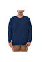 Bar Split Crew Erkek Mavi Outdoor Sweatshirt Cs0274-466