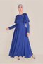 Chiffon Dress with Fluffy and Feather 40567 - 2