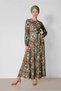 Skirt Fluffy Patterned Dress 4087 - 3
