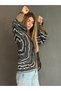 Hand Knitted Ombre Women's Cardigan Standard Size - 7