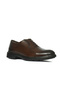 64743 Brown Alcohol Genuine Leather Men's Classic Shoes - 3
