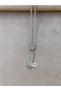 Men's Silver Color Axe Figured Necklace - 6