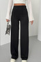 Women's High Waist Lycra Striped Palazzo Pants