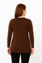 Women's High Quality Cold Yarn Knitwear Knitting Mother Sweater Blouse 3056 - 3