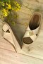 Black Mother Slippers with Massage Sole and Cross Stone Detail - 3