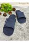 - Non-Slip Sole, Navy Blue - Gray Slippers for Bathroom, Balcony, Pool, Sea, Beach - 3
