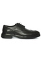 64742 Black Genuine Leather Ekrek Classic Shoes