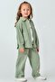 Girl's 3-Piece Set |   Jacket + T-Shirt + Pants |   Embroidered, High Quality Fabric, Transitional Day Set - 3