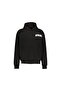 3350 Men's Black Hooded Sweatshirt - 3