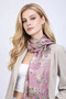 100% Silk Scarf |   35X140 cm |   Van Gogh Almond Tree | - 2