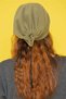 Khaki Polar Neck Collar Women's Polar Neck Collar Beret - 3