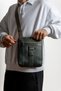 Men's Bag with Pocket and Strap - 7