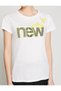 Women's White T-shirt 8YAK13164GK - 4