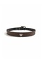 Women's Belt Heart-Shaped 2.8 cm Edge Blackening Buckle - 2