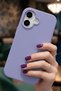 Silicone a Quality Launch Cover with Velvet Inside and Camera Protection Compatible with iPhone 17 - 2