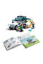 Educational Light Up Blue Camper Set 298 Pieces, Compatible - 6