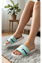 DAISY PATTERNED NON-SLIP SOLE SLIPPERS