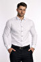 Slim Fit Slim Fit Long Sleeve Model Satin Lycra Cotton Men's Shirt