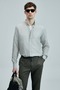 Lufian 111010631 Bert Men's Linen Cotton Shirt Regular Fit Men's Shirt Green - 4