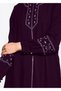 Sleeveless and Collar Embroidered Zipper Pardesü 1281 - 4