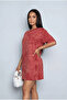 Women's Mini Dress – Acid Washed Tie-Dye Pattern, 100% Cotton, Oversized, Relaxed Fit - 2