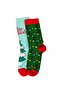 Women's Pine Tree Patterned Wife Different New Year's Stockings - 3