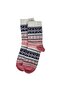 Women's 3-Piece Luxury Colorful Wool Socks - 8