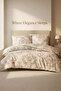 طقم غطاء لحاف مزدوج - 80% قطن، 20% بوليستر - 200 سم × 220 سم - 2