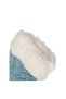 Women's Fleece Knitwear Home Socks Blue - 4