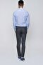 P 1090 Slim Fit Navy Blue Sports Trousers - 5