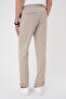 Comfort Fit Beige Jogger Pants with Elastic Waist P 1183 - 6
