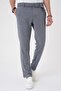 Comfort Fit Belden Fabric Belted Cotton Dark Gray Jogger Pants P 1154