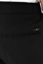 Comfort Fit Elastic Waist Textured Black Jogger Pants P 1186 - 7