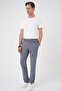 Comfort Fit Belden Fabric Belted Cotton Dark Gray Jogger Pants P 1154 - 2