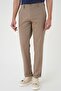 Comfort Fit Beige Jogger Pants with Elastic Waist P 1185