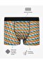 Men's Boxer Colorful Cube Pattern - 3